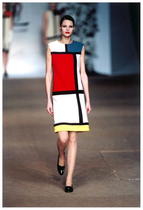 yves saint laurent mondriaan jurk|yves saint laurent fashion.